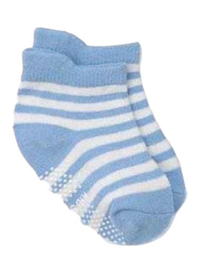 100% Cotton Antislip Socks Striped Multicolour  - Image 2
