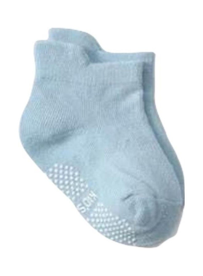 Generic 100% Cotton Antislip Socks Colored Multicolour  - Image 3