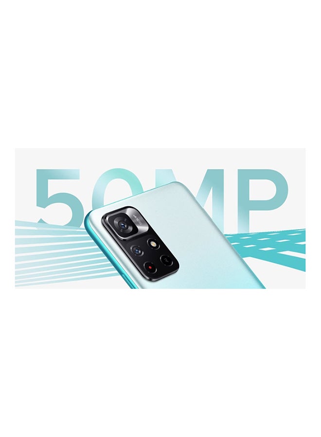 Xiaomi - Redmi Note 11T Dual Sim Aquamarine Blue 6GB RAM 128GB 5G - Global Version - Image 1