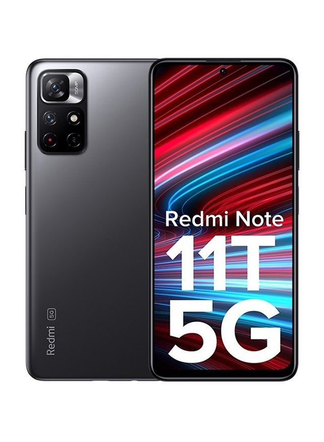 Xiaomi - Redmi Note 11T Dual Sim Matte Black 6GB RAM 128GB 5G - Global Version - Image 1