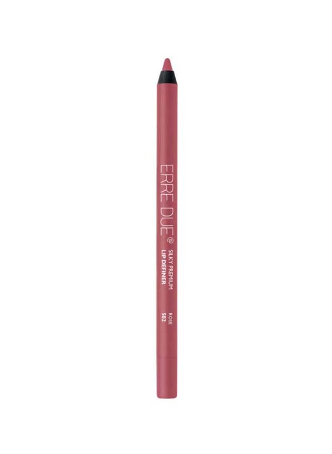ERRE DUE Silky Premium Lip Definer 502 Rose - Image 1