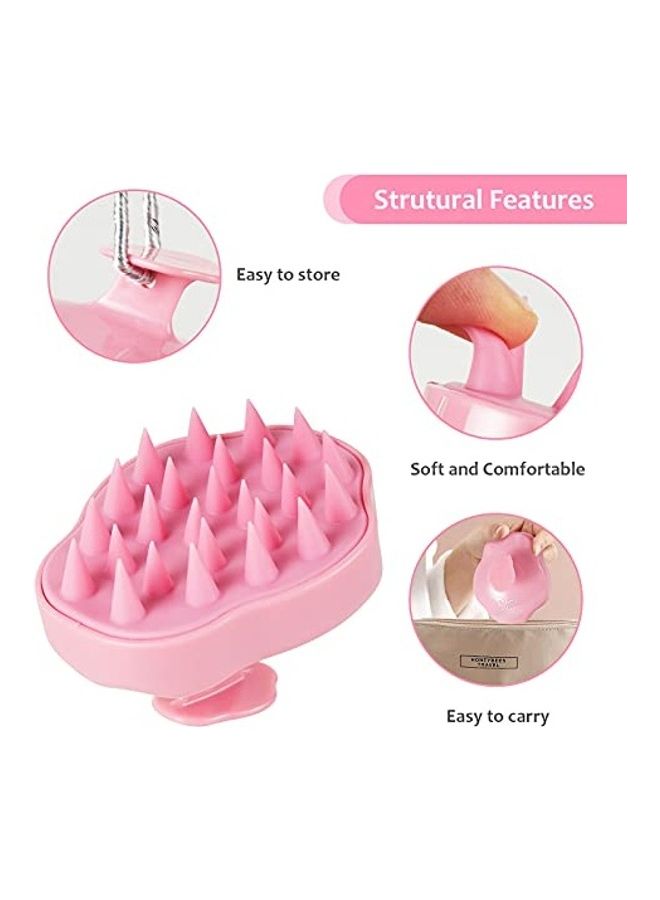 URTHEONE Hair Scalp Massager Pink 2X2X4inch - Image 2