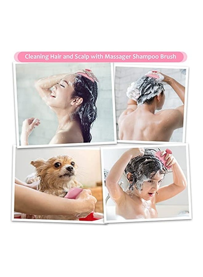 URTHEONE Hair Scalp Massager Pink 2X2X4inch - Image 3