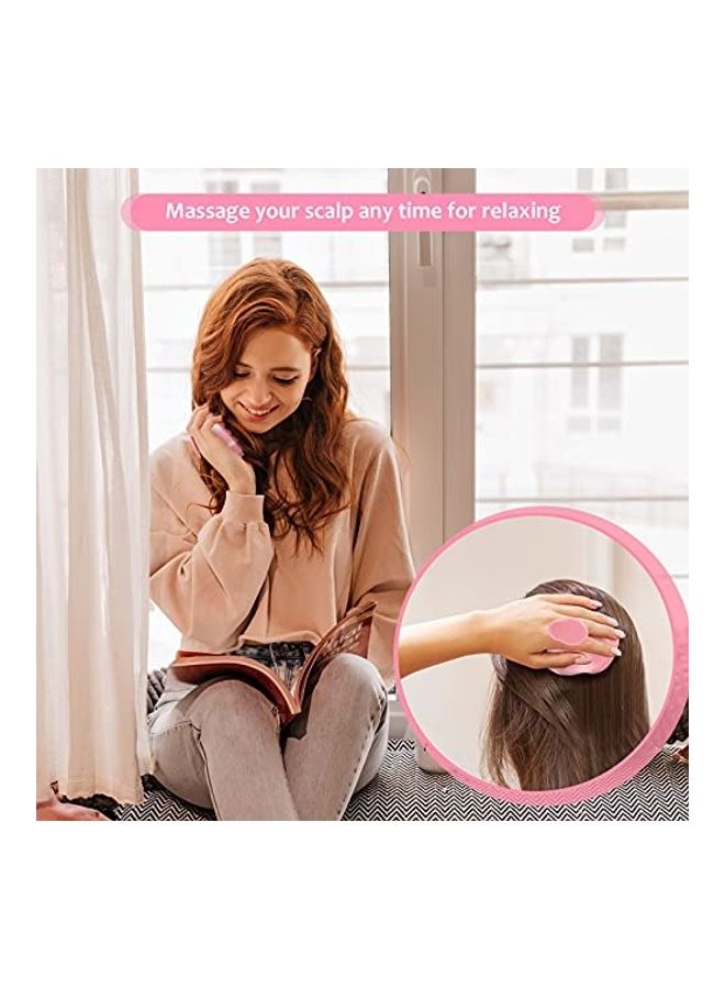 URTHEONE Hair Scalp Massager Pink 2X2X4inch - Image 4