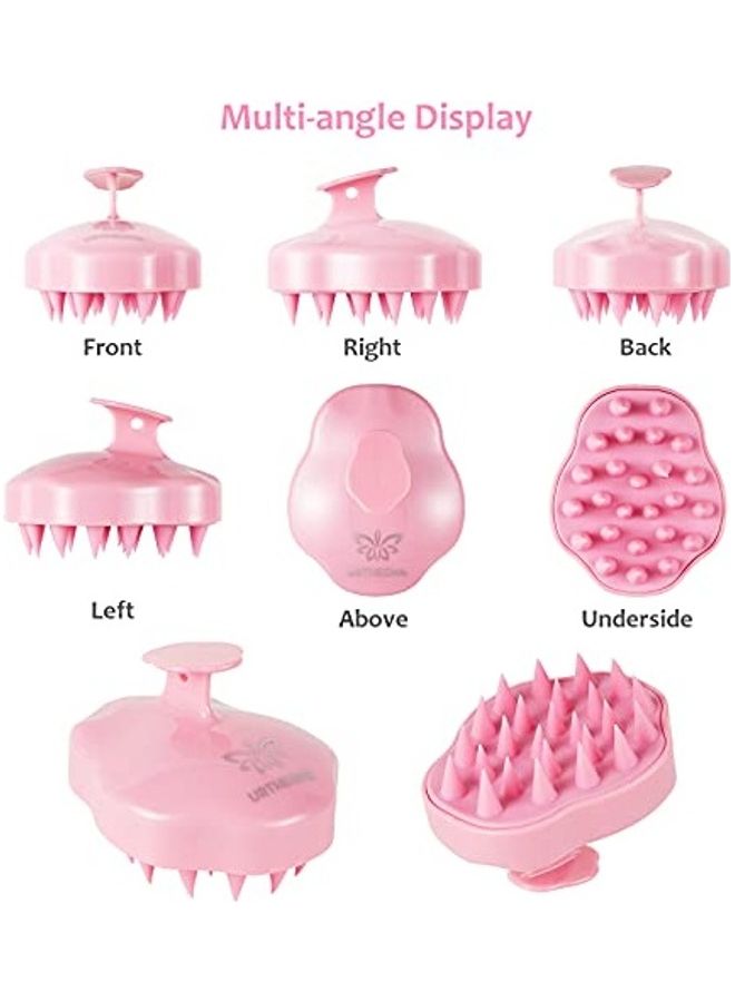 URTHEONE Hair Scalp Massager Pink 2X2X4inch - Image 5