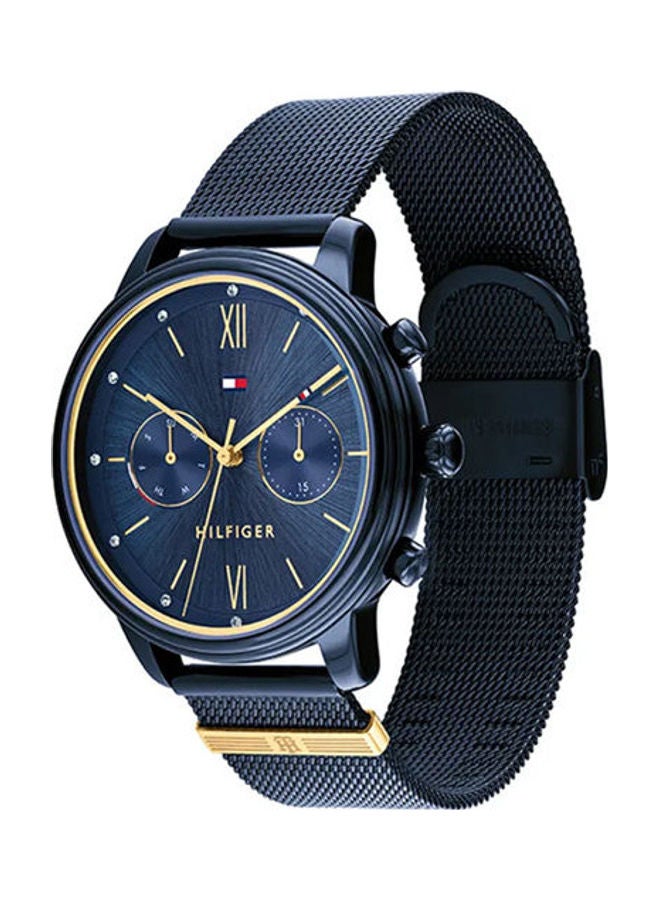 TOMMY HILFIGER - women Round Shape Stainless Steel Analog Wrist Watch With Women'S Water Resistant Analog Watch Mk3680 - Image 1