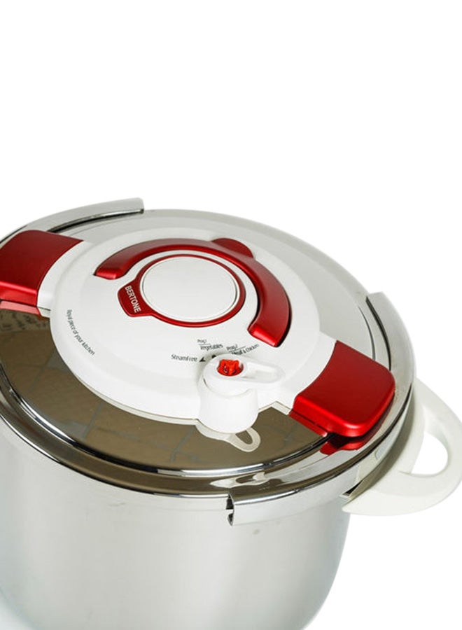 Badraig Stainless Steel Pressure Cooker Silver 12Liters  - Image 3