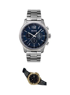Men's The Professional Analog Watch 1513527 With Chronograph Wrist Watch W1096L5 Set