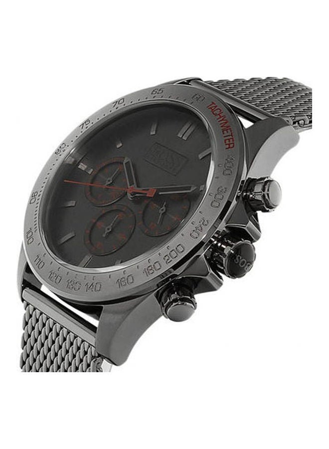 Men's Ikon Chronograph Watch 1513443 With Men's Officer Analog Wrist Watch 1513687 Set