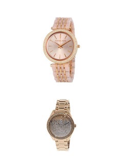 women Stainless Steel Analog Watch Mk4327 With Stainless Steel Analog Watch Mk4327