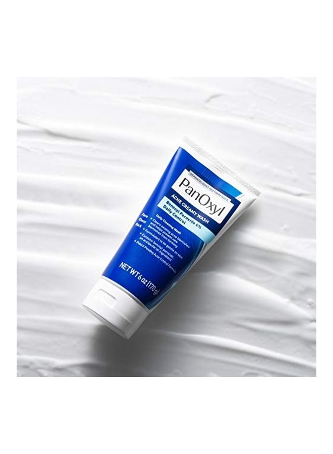 PanOxyl Antimicrobial Acne Creamy Wash, 4% Benzoyl Peroxide, 6 Ounce 7X3X3inch - Image 5