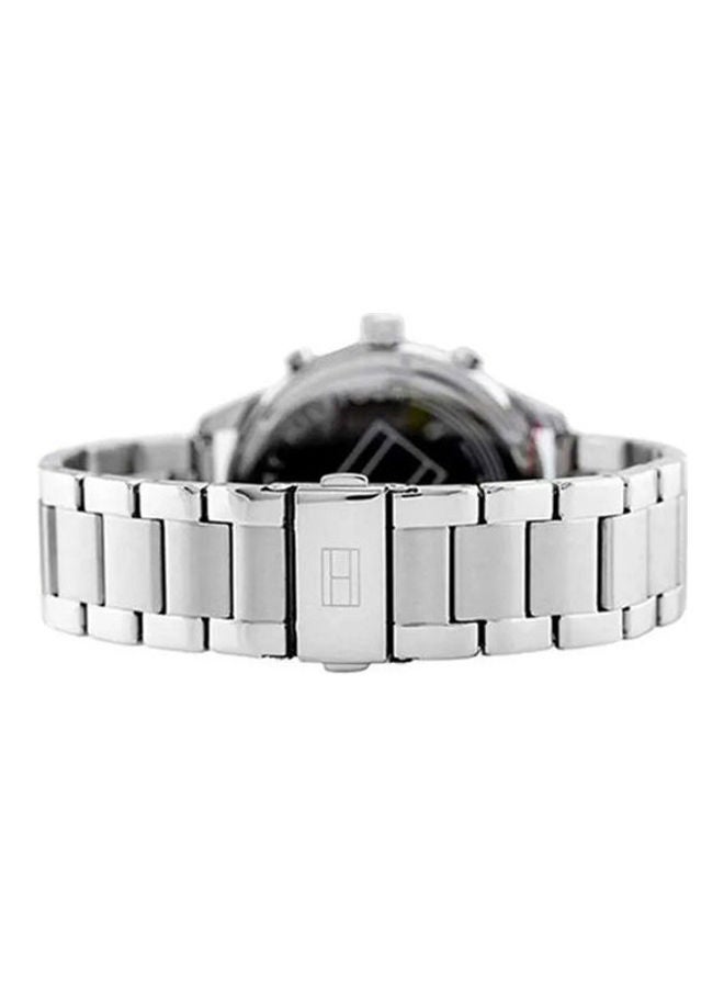 TOMMY HILFIGER Men's Water Resistant Chronograph Watch With Stainless Steel Round Analog Wrist Watch Mk3794 Set - Image 2