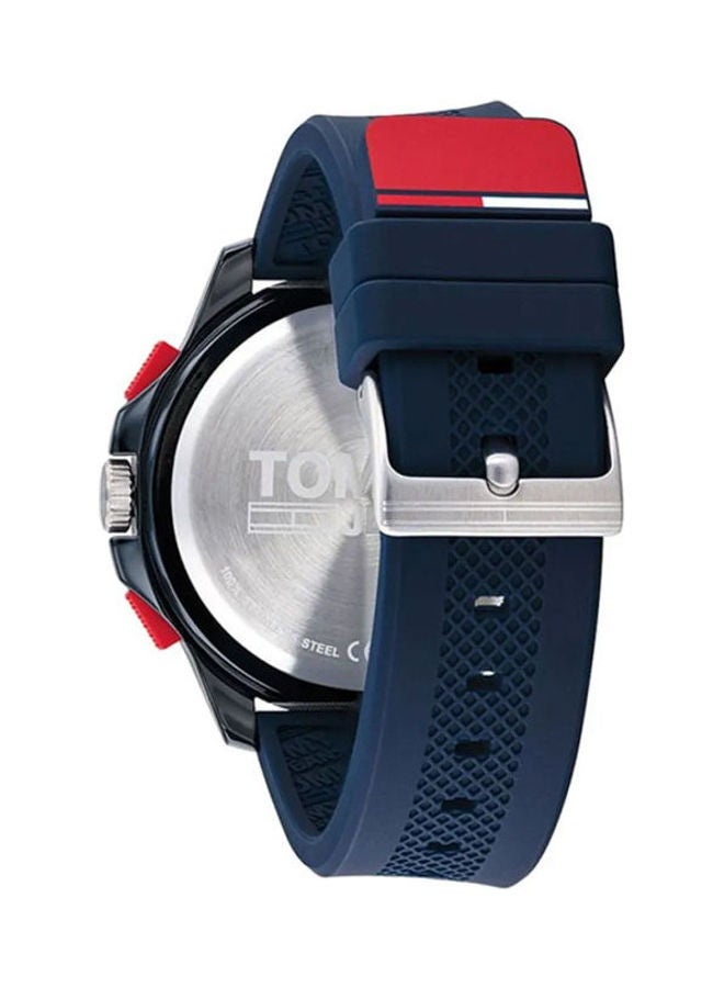TOMMY HILFIGER men Water Resistant Analog/Digital Quartz Watch With Women'S Bradshaw Round Shape Stainless Steel Chronograph Wrist Watch 36 Mm - Gold - Mk5798 - Image 2