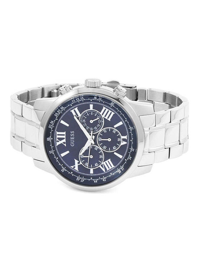 GUESS Men's Horizon Metal Chronograph Watch W0379G3 With Women's Stainless Steel Analog Watch W1201L2 Set - Image 3