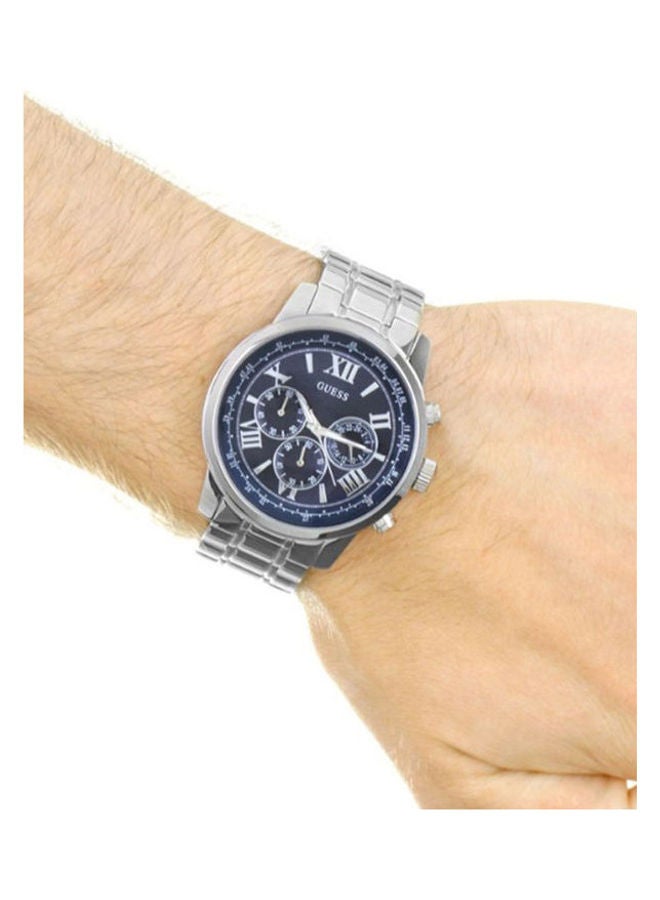 GUESS Men's Horizon Metal Chronograph Watch W0379G3 With Women's Stainless Steel Analog Watch W1201L2 Set - Image 4