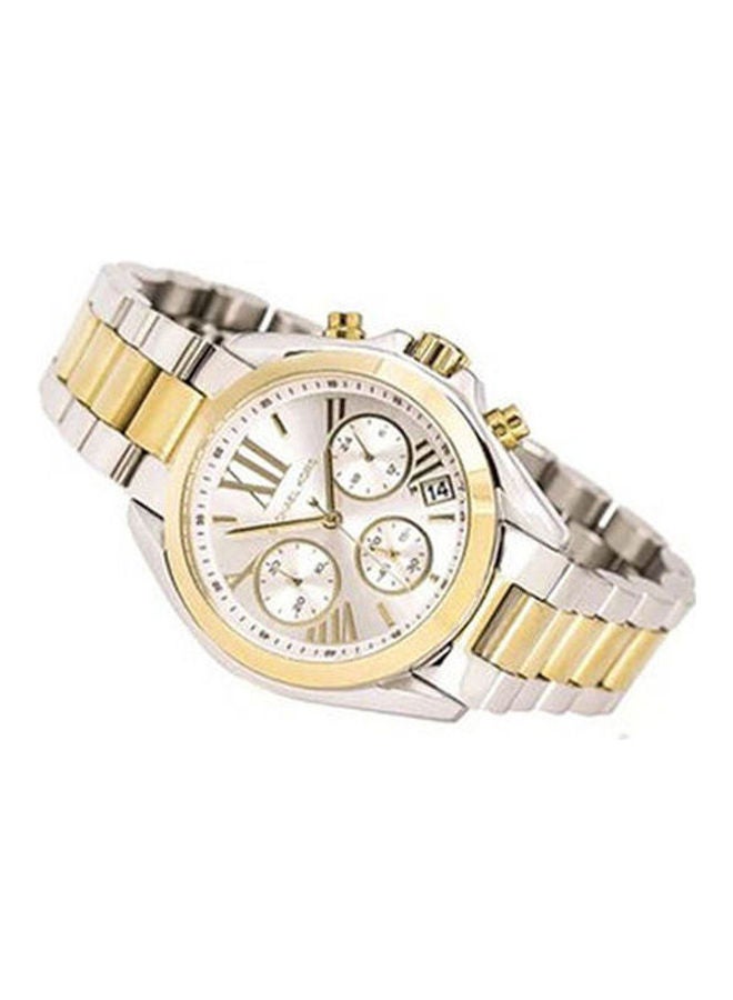 Michael Kors - women Stainless Steel Chronograph Watch Mk5974 With Women's Stainless Steel Analog Watch MK3795 - Image 1