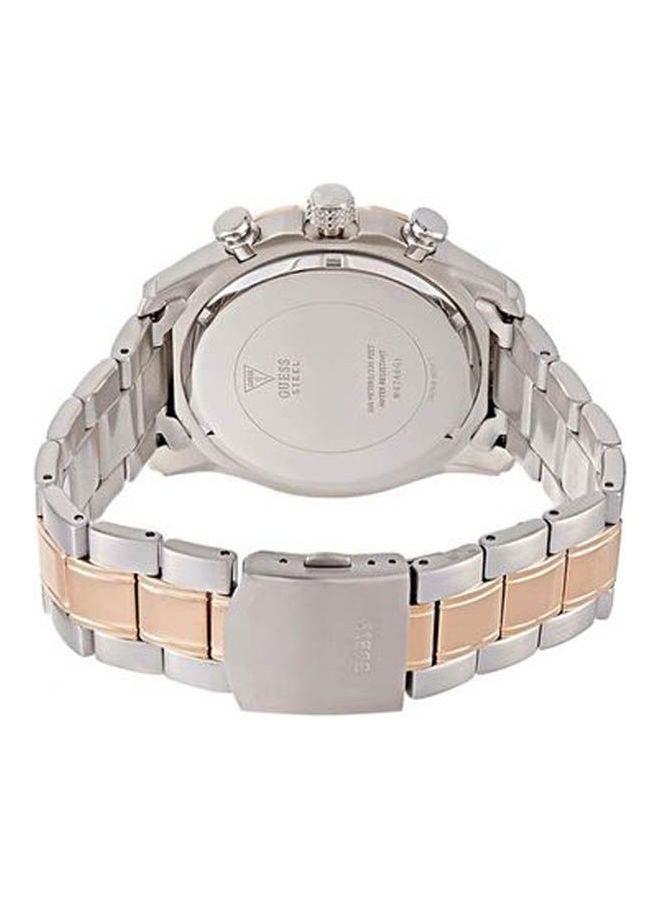 جس Men's Water Resistant Stainless Steel Chronograph Watch W0746G1 With Women'S Water Resistant Analog Watch W1279L2 - Image 2