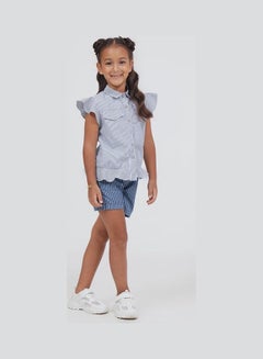 BlueAge Fast Fashon Blouse Blue  - Image 3