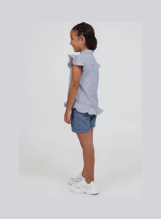 بلوايج بلوزة فاست فاشون أزرق - Image 2