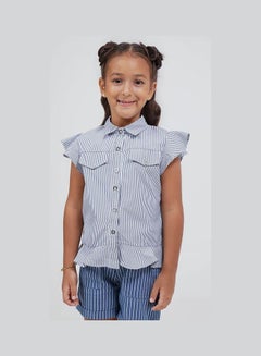 BlueAge Fast Fashon Blouse Blue  - Image 1