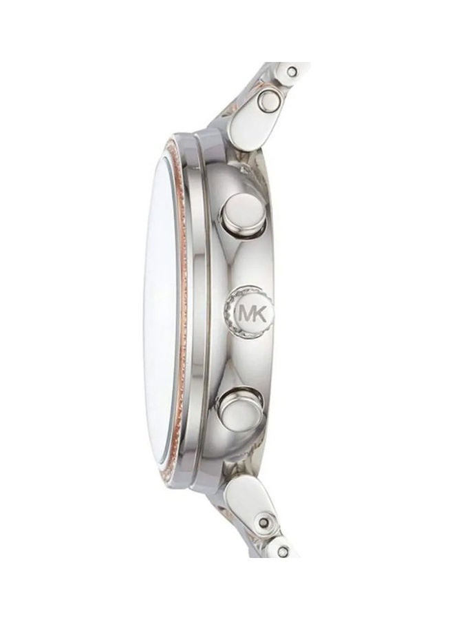 Michael Kors - Women's Sofie Chronograph Watch And Women's Stainless Steel Analog Watch W0985L3 Set - Image 1