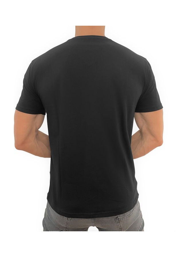 Comfortzone Round Neck T-Shirt For Everyday Pack of Obsidian Black - v1639582126/N52162072V_3