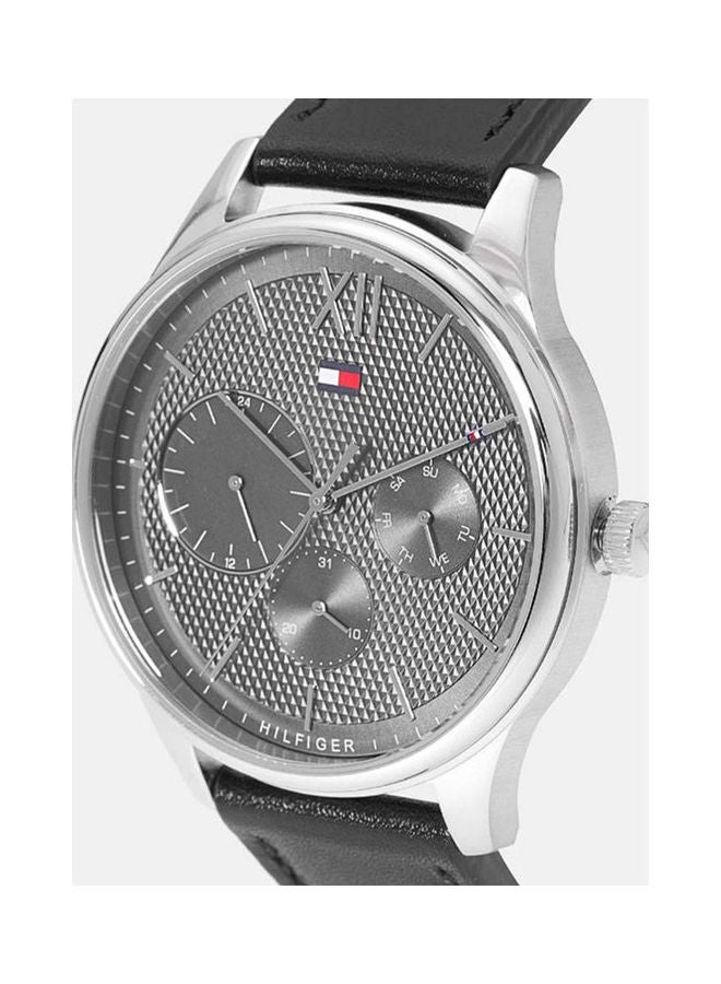 TOMMY HILFIGER men Damon Chronograph Watch 1791417 And Metal Analog Watch MK5907 Set - Image 3