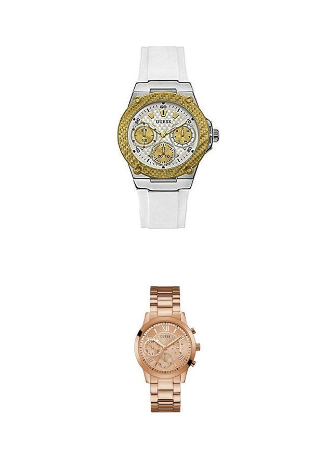 GUESS Women's Silicone Analog Watch W1094L1 With Silicone Analog Watch W1094L1 - Image 1