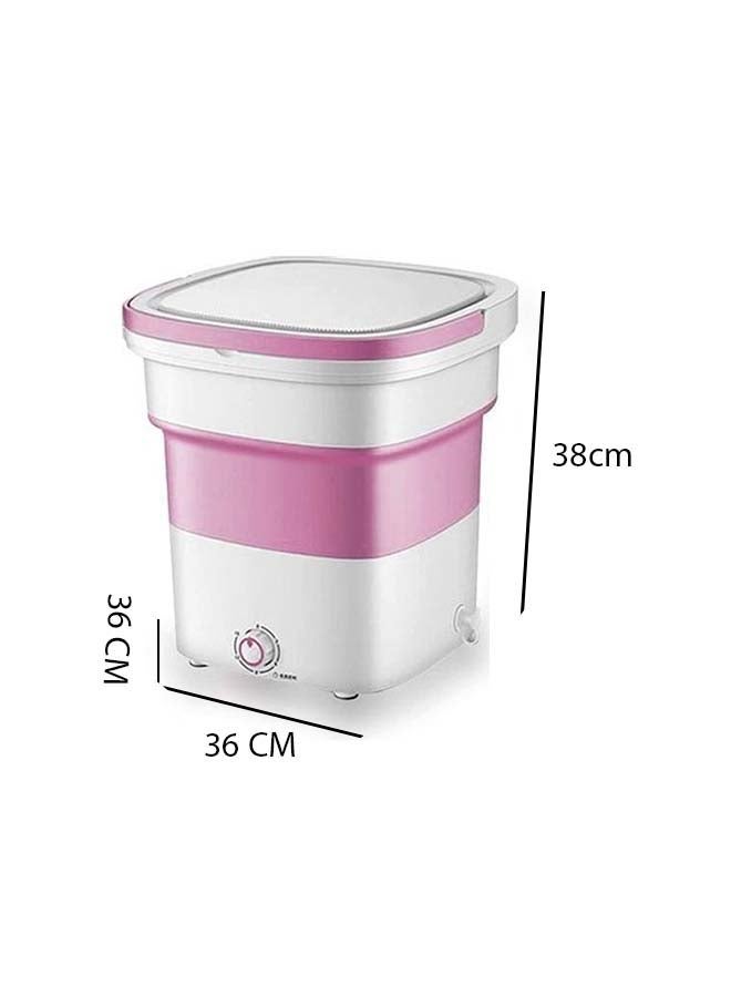 XiuWoo Portable Washing Machine 135 W 2152008 Pink/White - Image 2
