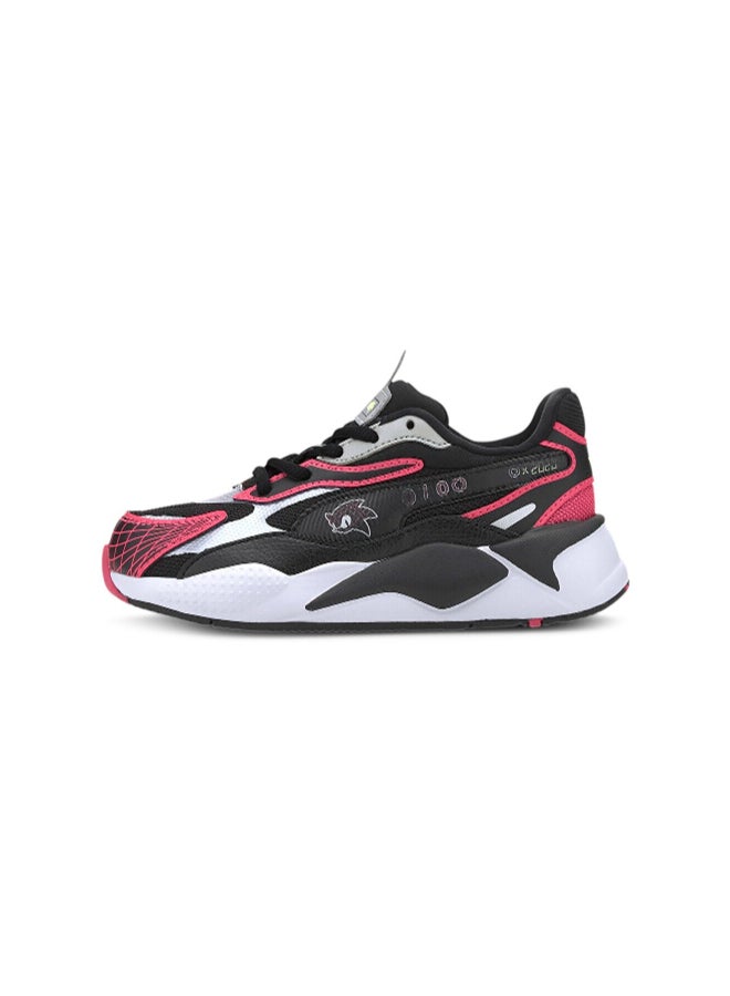 PUMA - Kids Sega RS-XA PS Low Top Sneakers Black/Pink - Image 1