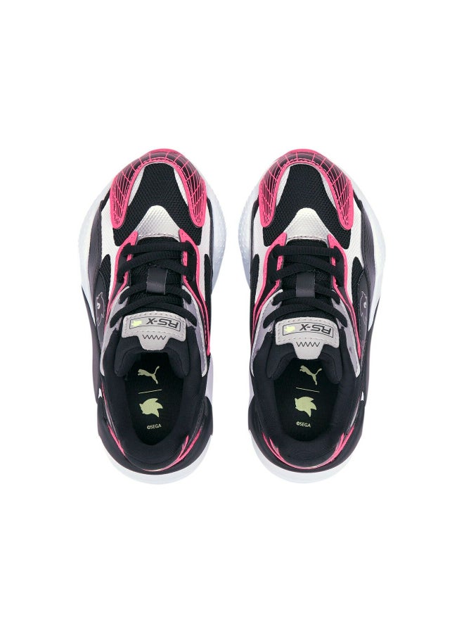 PUMA - Kids Sega RS-XA PS Low Top Sneakers Black/Pink - Image 1