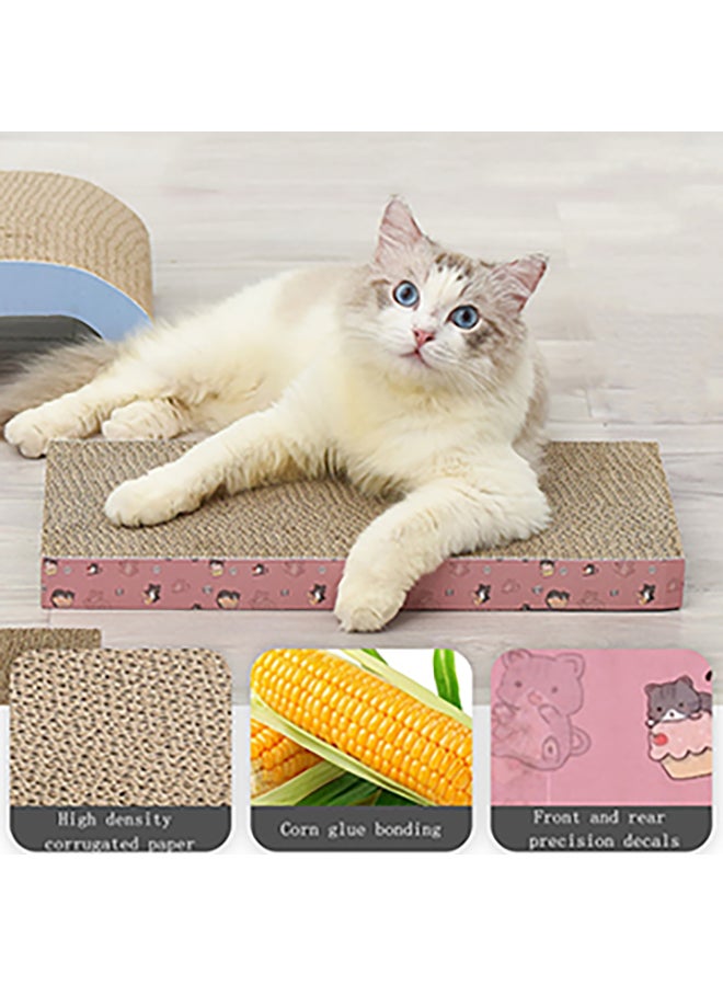 Kidle Cat Scratch Board Multicolour 45x21.5x4.5cm  - Image 2