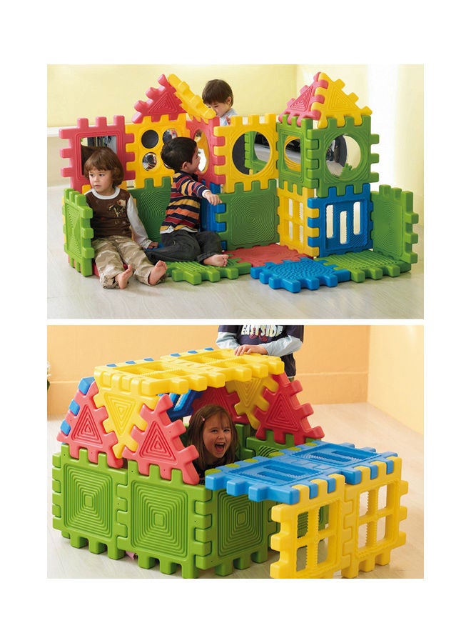 مجموعة ألعاب بلاط لمسية للأطفال مكونة من 14 قطعة - Image 5