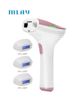 MLAY T3 Home Laser  Hair Removal Device With 2 Hair Removal lamp Pink  - Image 1