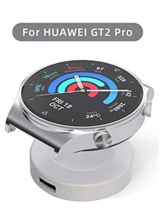 Dado Wireless Charging Dock For Huawei Watch GT2 Pro White  - Image 3