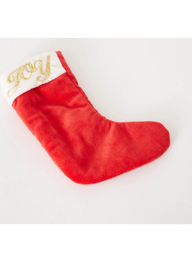 Home Box Mini Stockings Red 31x18cm - Image 2