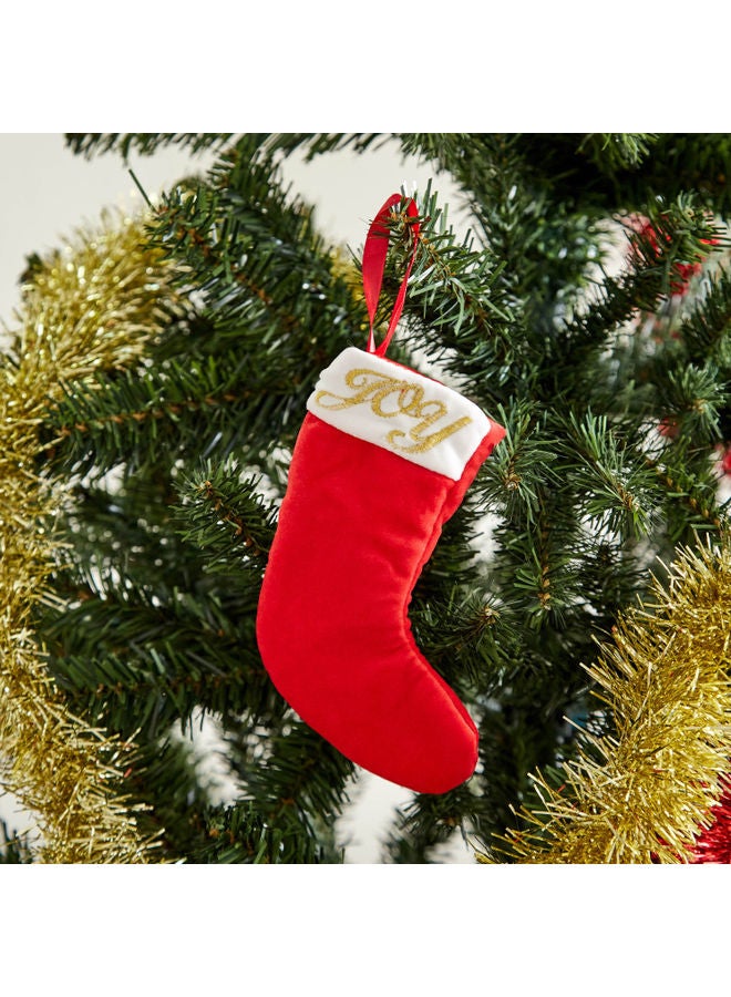 Home Box Mini Stockings Red 31x18cm - Image 1