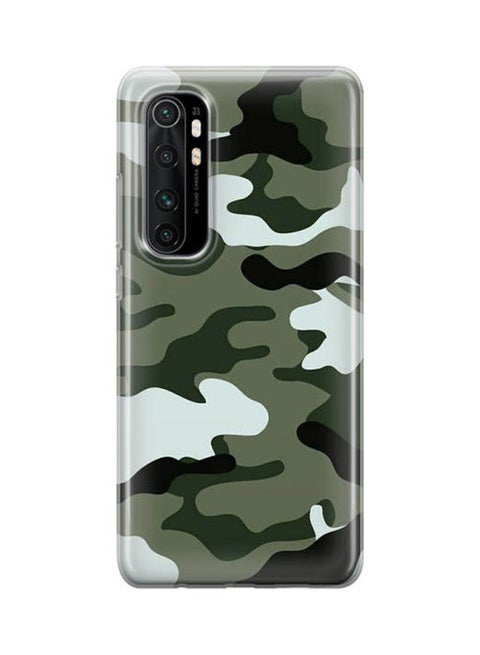 Army Cover Case For Xiaomi Mi Note 10 Lite Multicolour