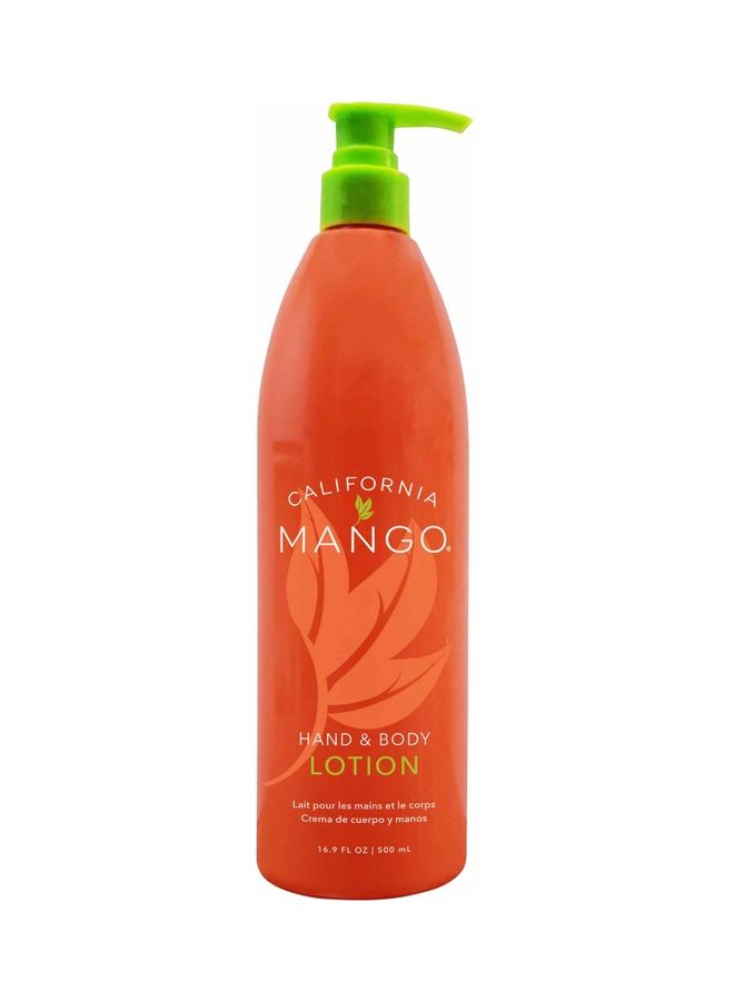 California Mango Hand & Body Lotion 500ml - Image 1