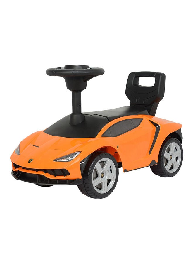 MYTS Lamborghini Push Ride-On Car Orange 6kg  - Image 1