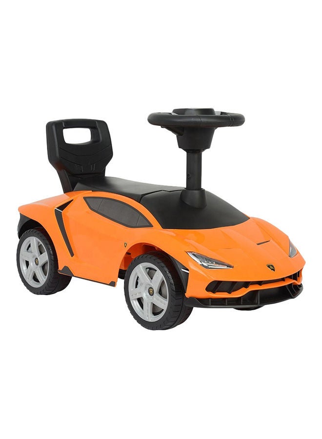 MYTS Lamborghini Push Ride-On Car Orange 6kg  - Image 2
