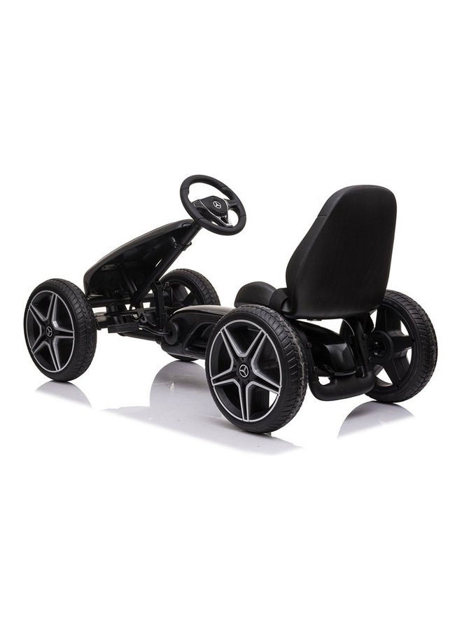 MYTS Mercedes-Benz Pedal Go-Kart Black 18.2kg  - Image 2