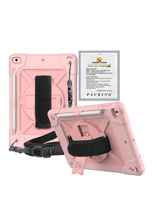 Protective Case Cover for Apple iPad 10.2 inch（2021/2020/2019) Generation Rose Gold - v1639652379/N38404902A_1