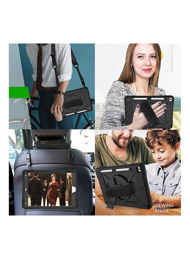 روك بو غطاء حماية واق لجهاز أبل آيباد قياس 10.2 بوصة (2021/2020/2019) أسود - Image 5