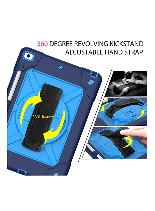 Rock Pow - Protective Case Cover for Apple iPad 10.2 inch（2021/2020/2019) Generation Navy Blue - Image 1