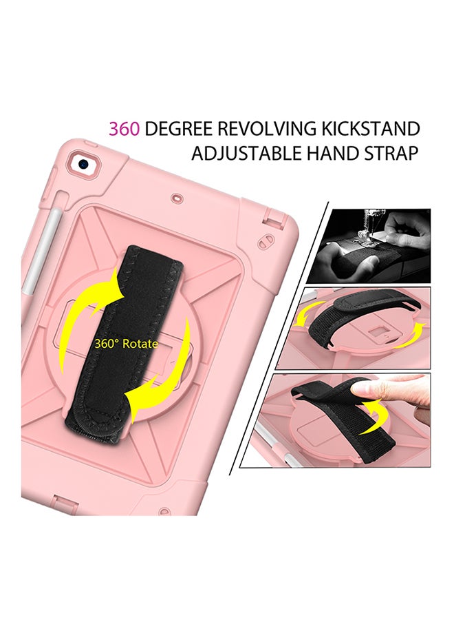 Rock Pow - Protective Case Cover for Apple iPad 10.2 inch（2021/2020/2019) Generation Rose Gold - Image 1