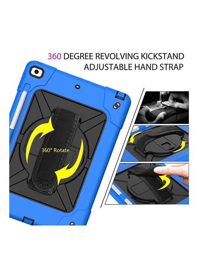 Rock Pow Protective Case Cover for Apple iPad 10.2 inch（2021/2020/2019) Generation Blue/Black - Image 4