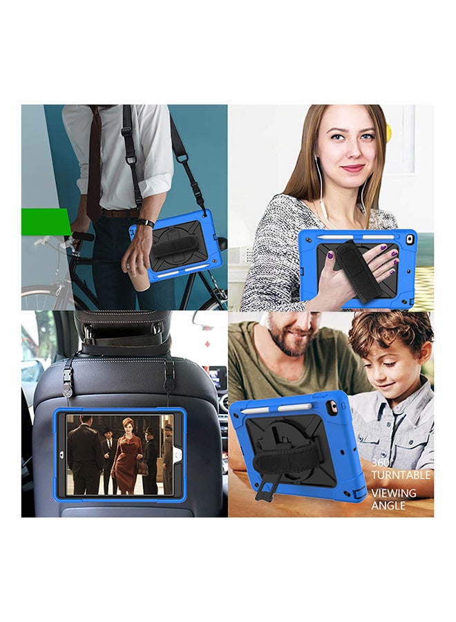 Rock Pow Protective Case Cover for Apple iPad 10.2 inch（2021/2020/2019) Generation Blue/Black - Image 5