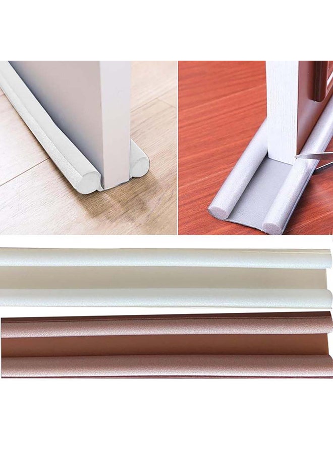 Sharpdo - Reduce Noise Door Draft Guard Brown 93 X 9.5 X 2.8cm - Image 1