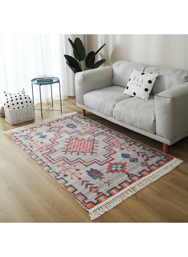 Sharpdo Soft Touch Hand-Woven Cotton Carpet Multicolour 200 X 140cm  - Image 1